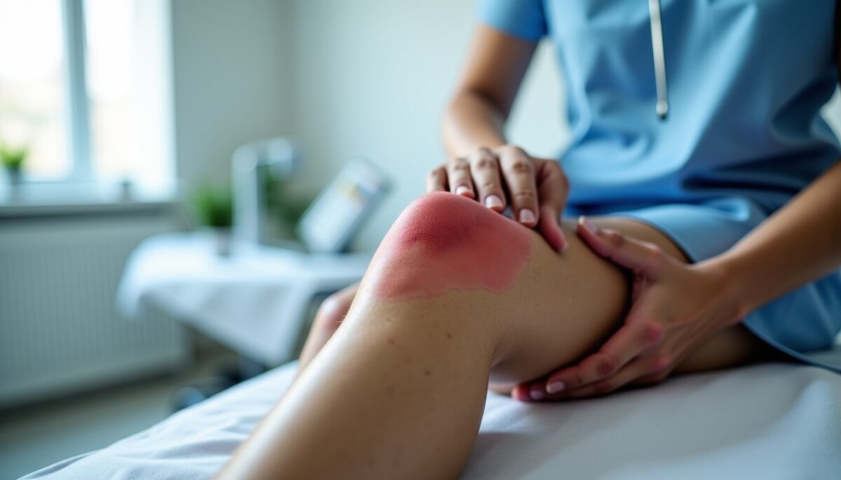 Épanchement sous-quadricipital : quand un genou enflé masque bien plus qu&rsquo;une tendinite