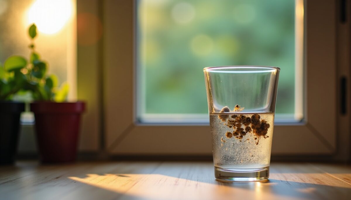 Dites adieu aux moustiques : la solution simple du verre à placer près de la fenêtre chaque soir pour les tenir hors de votre maison